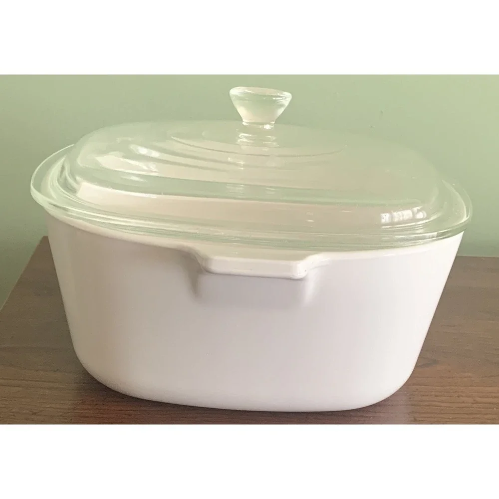 Vintage Corning Ware Blue Cornflower P-2 1/2-B Casserole Dish w/Lid &Baking Dish
